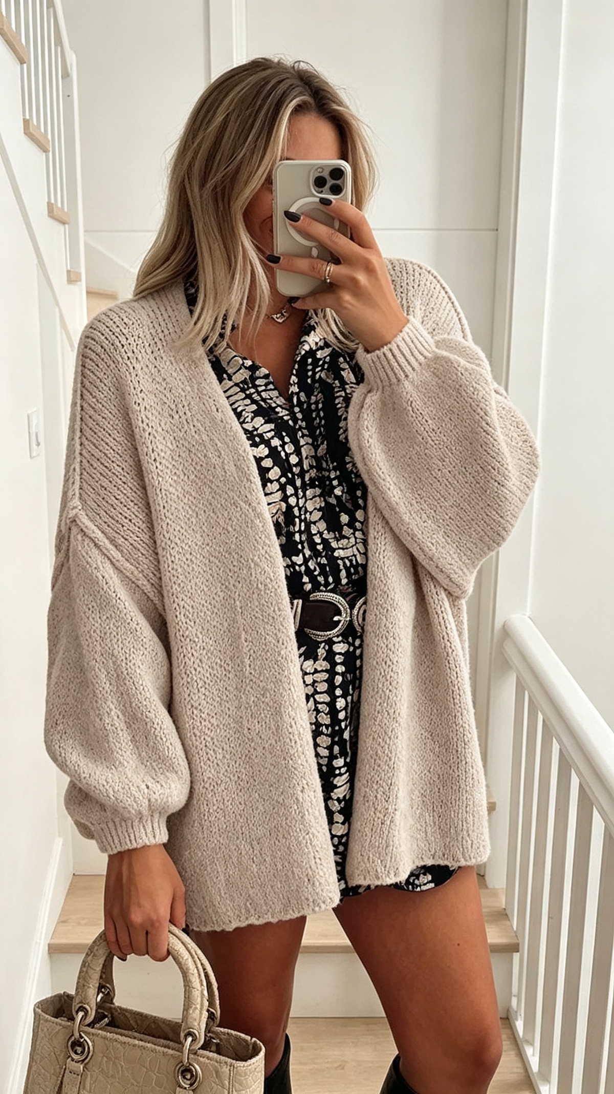 🔥 BESTSELLER | PRETTYGARDEN Womens Open Front Oversized Cardigan Sweaters