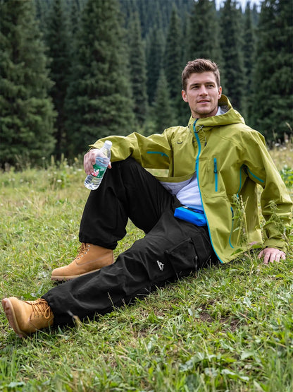 Unisex Baggy Parachute Cargo Pants – Lightweight Streetwear Trousers