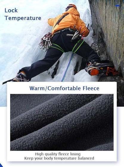 🔥 LIMITED OFFER – Men's Fleece-Lined Thermal Pants – Warm, Water-Resistant & Comfortable