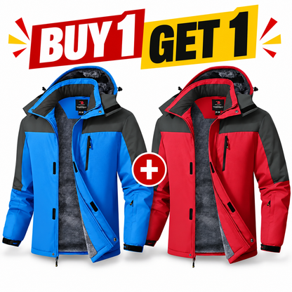 Men’s Winter Ski Snow Jacket Waterproof Windproof Fleece Lined