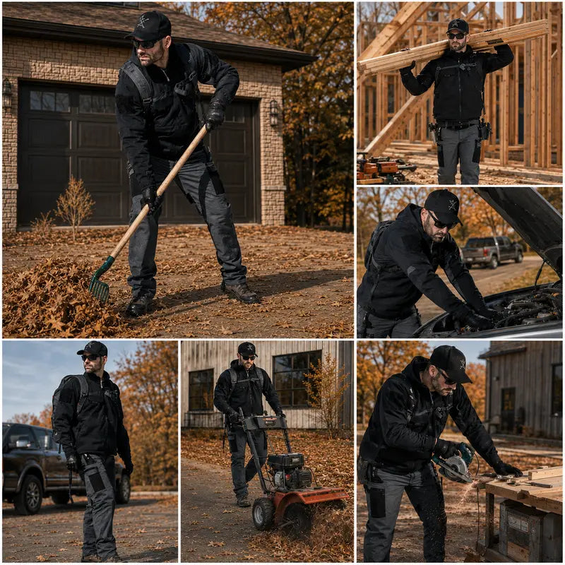 ✨FINAL SALE✨Men's Cargo Pants – Durable Water-Resistant Utility Trousers with Multiple Pockets