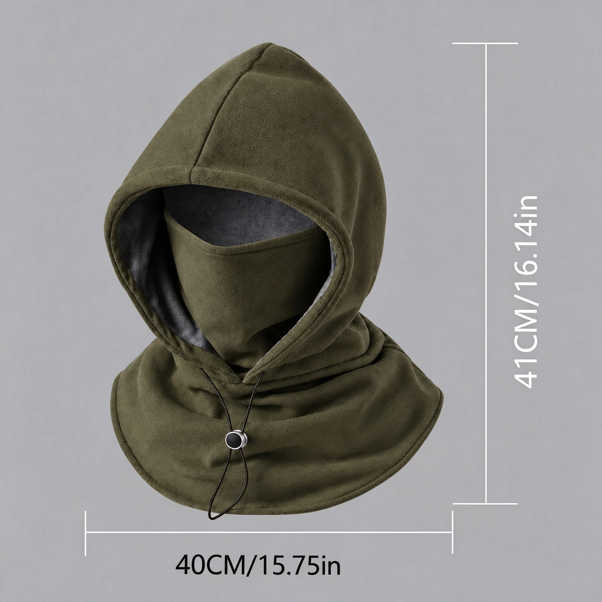 🔥Limited-Time Sale - ❄️ One-Piece Warm Face Mask Hat, Windproof and Warm Outdoor Cycling Hat (with Neck Cover)