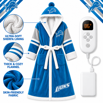 🔥 Limited-Time Deal 🔥 The Gameday Heated Robe – Cozy Comfort & Warmth