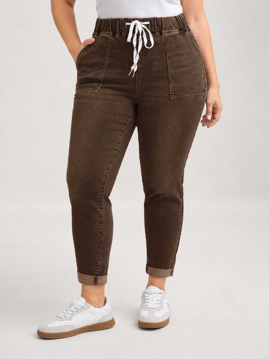 Women's High Waist Cotton Denim Skinny Jeans