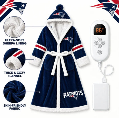 🔥 Limited-Time Deal 🔥 The Gameday Heated Robe – Cozy Comfort & Warmth