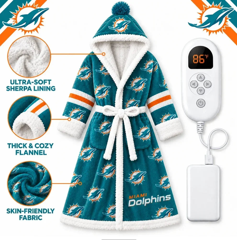 🔥 Limited-Time Deal 🔥 The Gameday Heated Robe – Cozy Comfort & Warmth