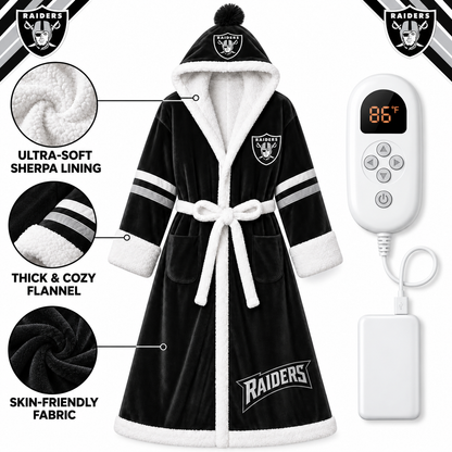 🔥 Limited-Time Deal 🔥 The Gameday Heated Robe – Cozy Comfort & Warmth