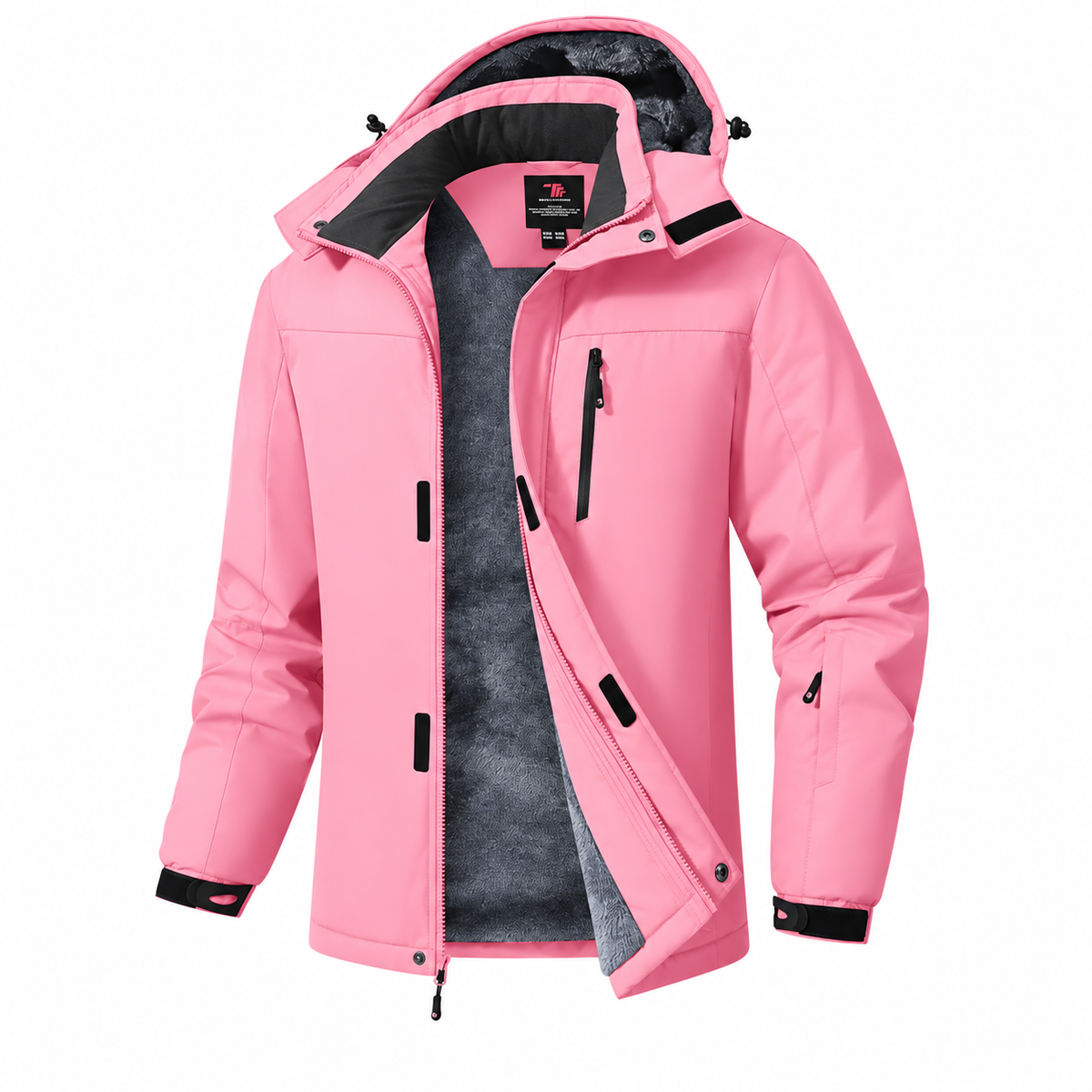 Men’s Winter Ski Snow Jacket Waterproof Windproof Fleece Lined