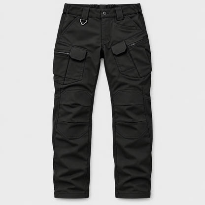 🔥 Men's Fleece-Lined Cargo Work Pants | Windproof & Water-Repellent