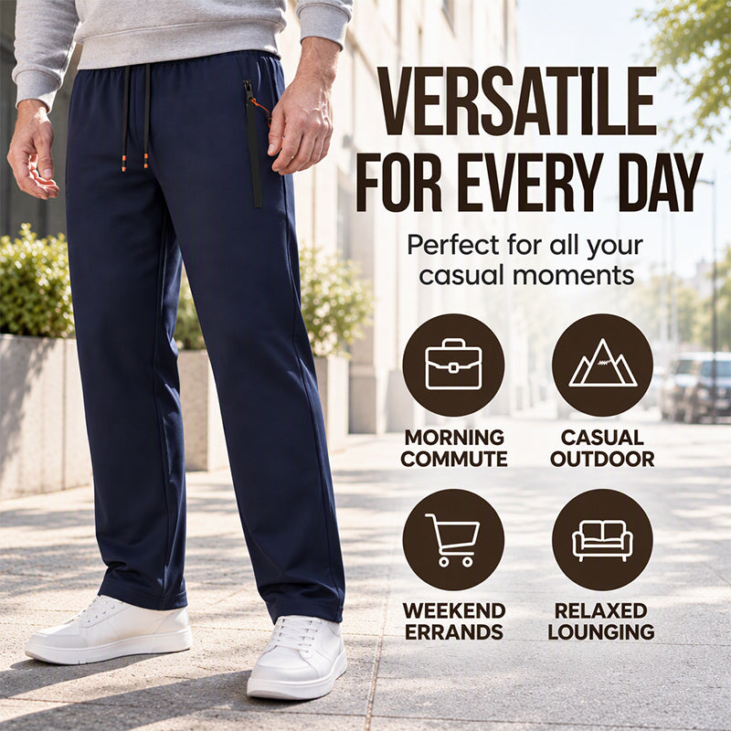 ⏰ LIMITED-TIME OFFER – Men's Thermal Sweatpants – Fleece-Lined for Extra Warmth