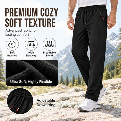 ⏰ LIMITED-TIME OFFER – Men's Thermal Sweatpants – Fleece-Lined for Extra Warmth